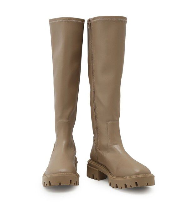 VIS「ボリュームソールストレッチロングブーツ」|ロングブーツ|