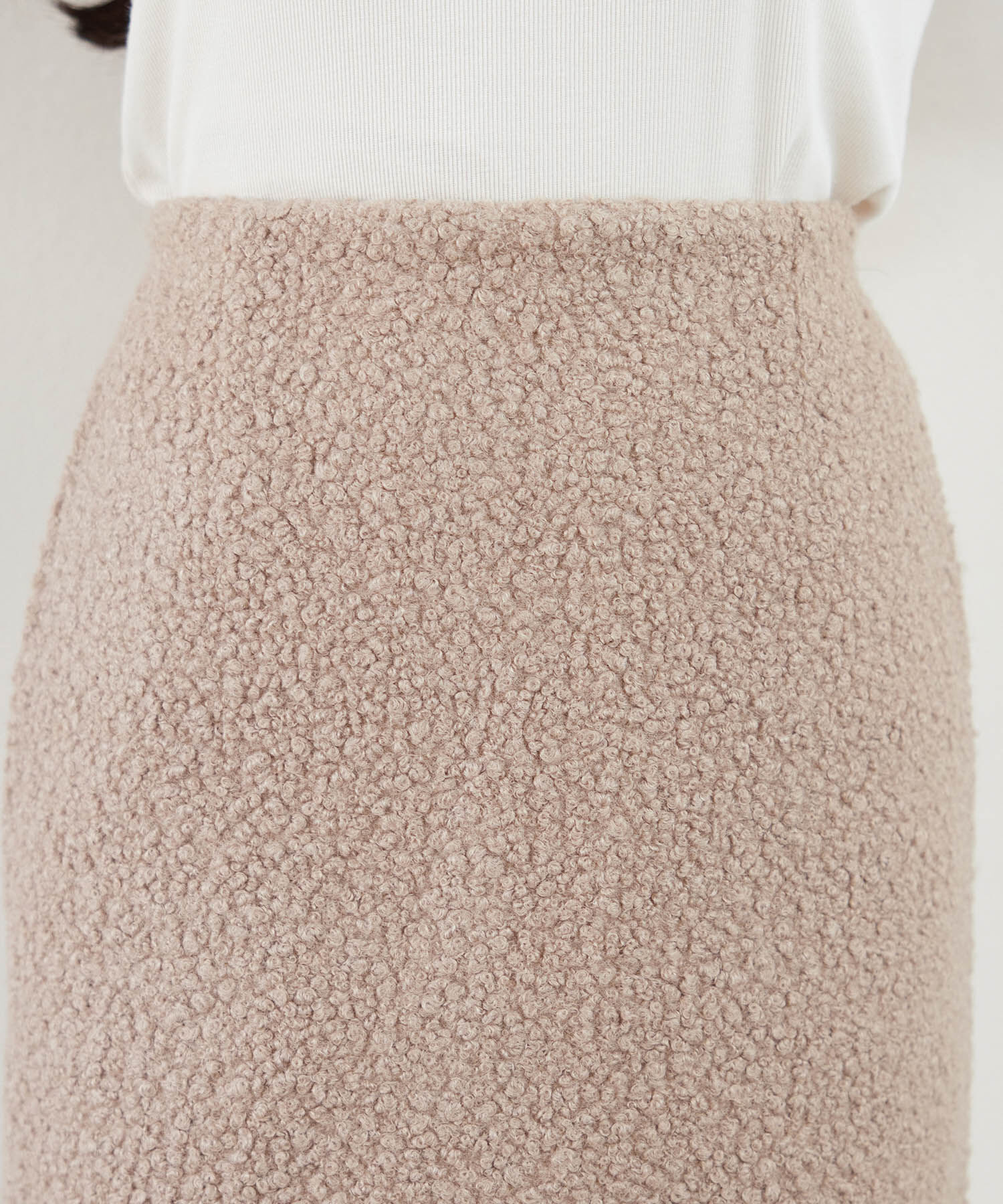 VIS「もこもこボアミニスカート【WEB・アウトレット限定】」|スカート|