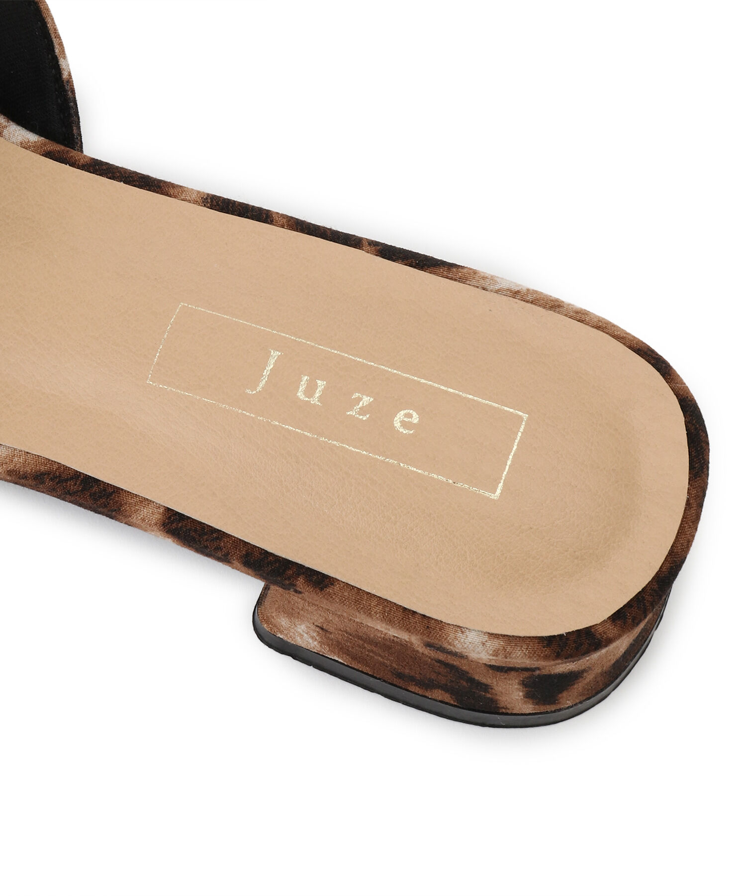 Juze「ダブルサテンリボンサンダル」|サンダル|