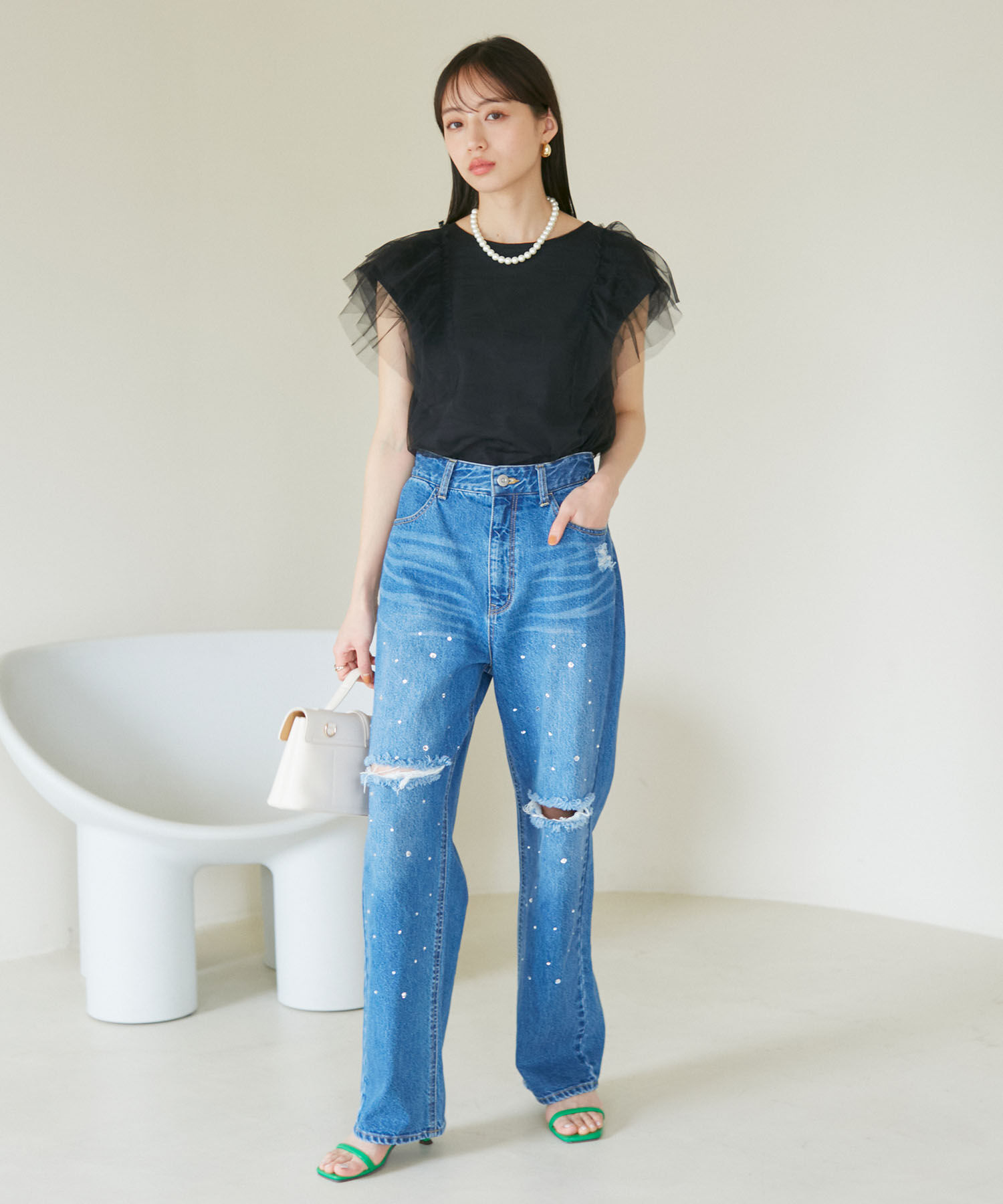 Juze「ストラップヒールサンダル」|サンダル|