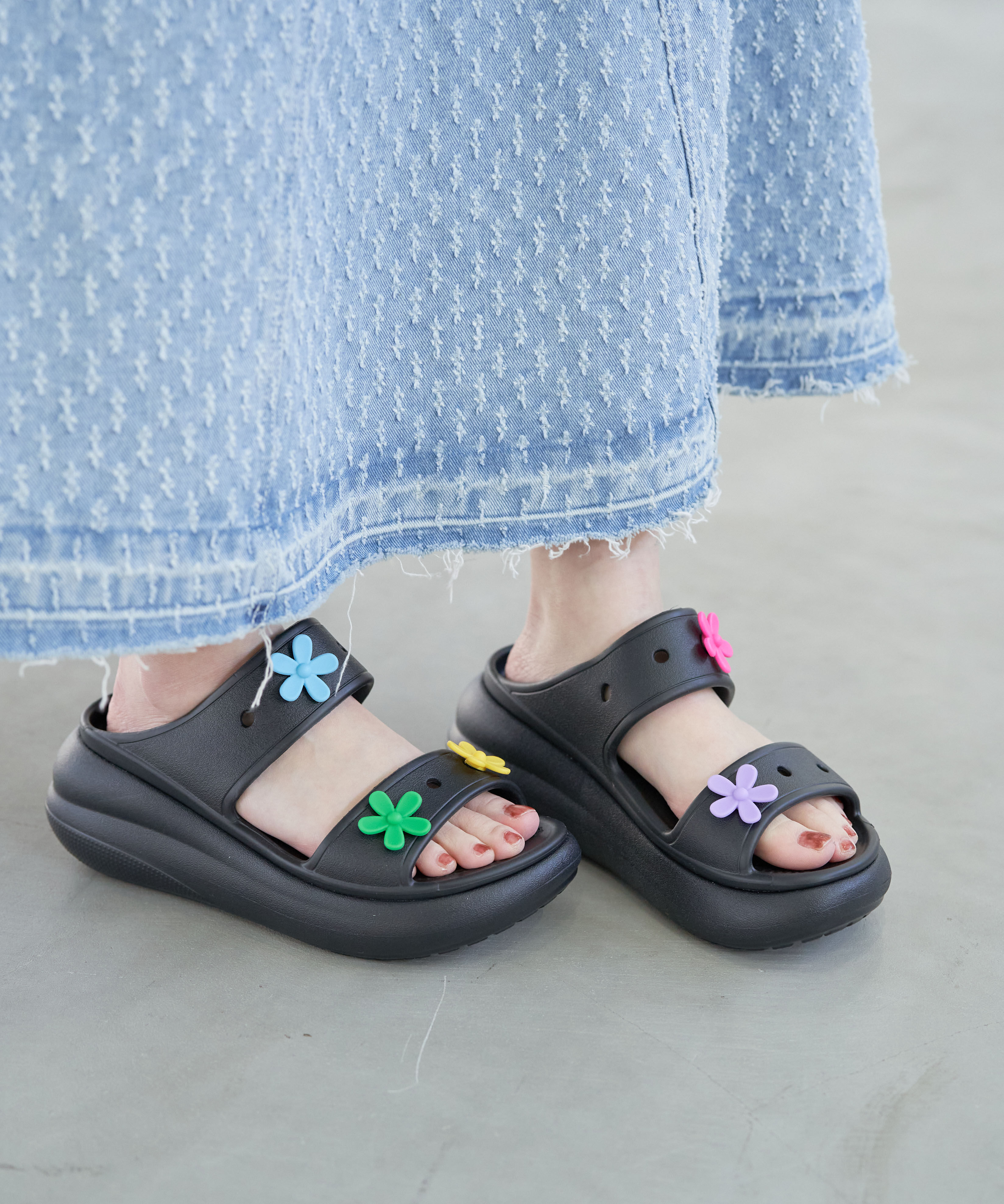 Juze「【crocs】 CRUSH SANDAL【WEB限定】」|サンダル|