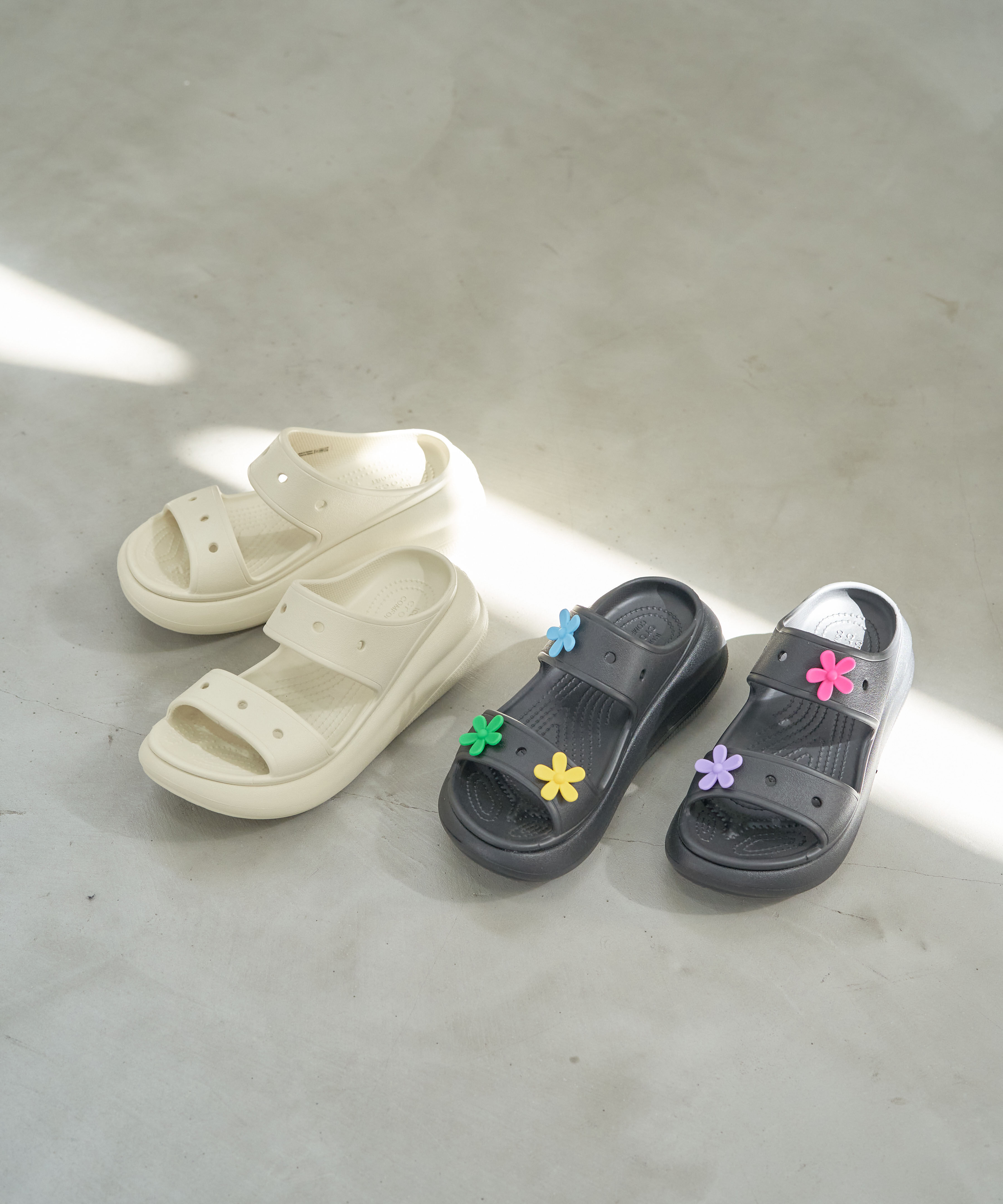 Juze「【crocs】 CRUSH SANDAL【WEB限定】」|サンダル|