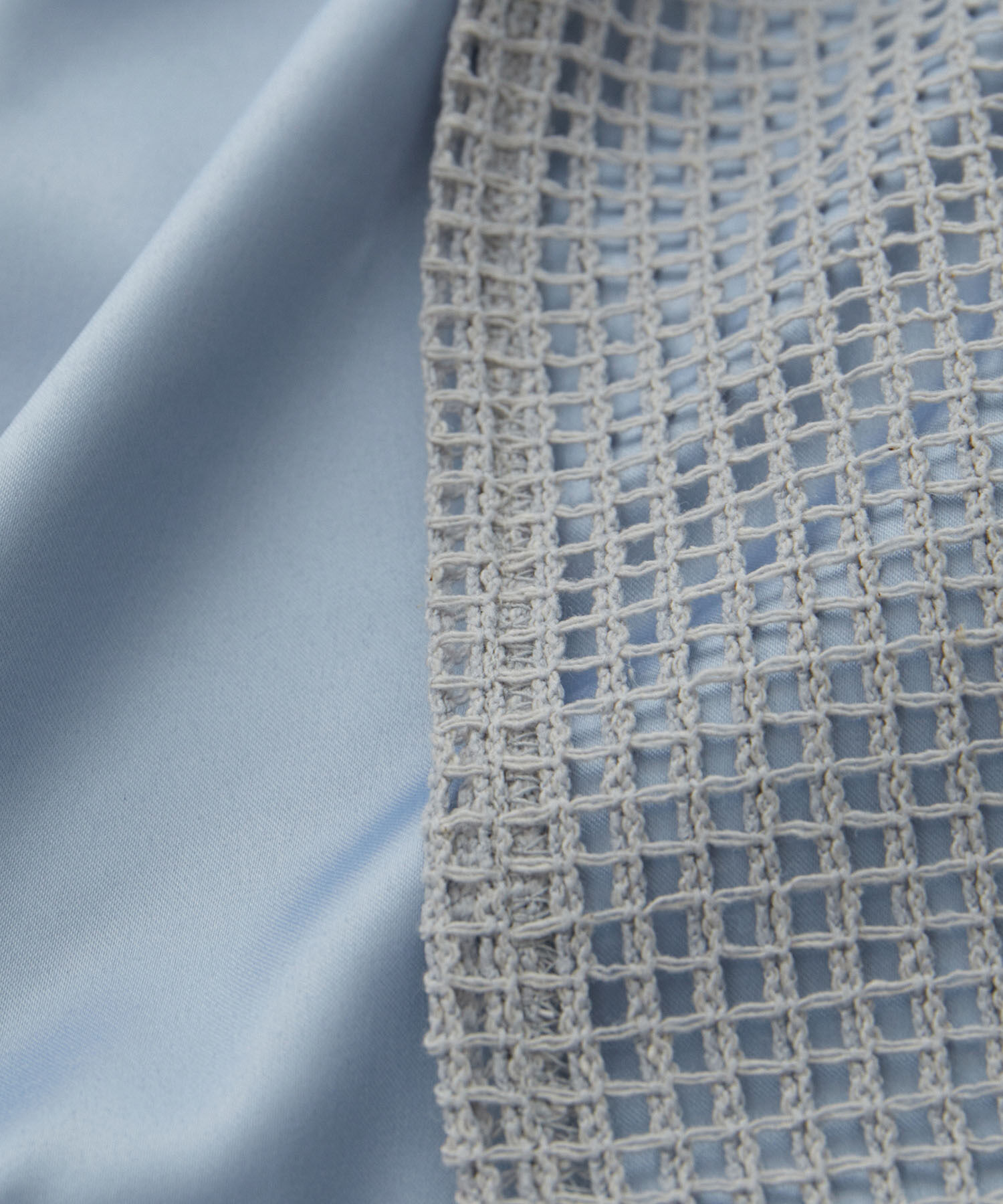 VIS「レイヤードラメメッシュIラインスカート」|スカート|