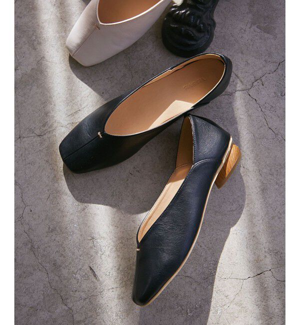 VIS「メタルポイントバブーシュ」|パンプス|