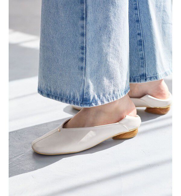 VIS「メタルポイントバブーシュ」|パンプス|