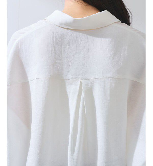 VIS「【WEB限定】バックシャンスキッパーブラウス」|シャツ・ブラウス|