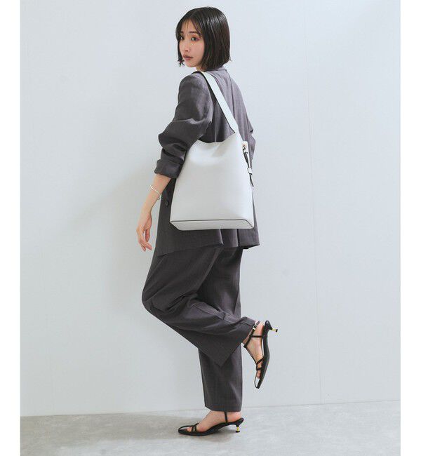 VIS「【新色追加】【A4収納】リバーシブルハンドルワンショルダーバッグ」|トートバッグ|