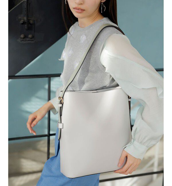 VIS「【新色追加】【A4収納】リバーシブルハンドルワンショルダーバッグ」|トートバッグ|