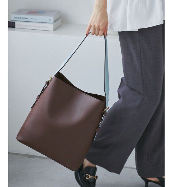 VIS「【新色追加】【A4収納】リバーシブルハンドルワンショルダーバッグ」|トートバッグ|