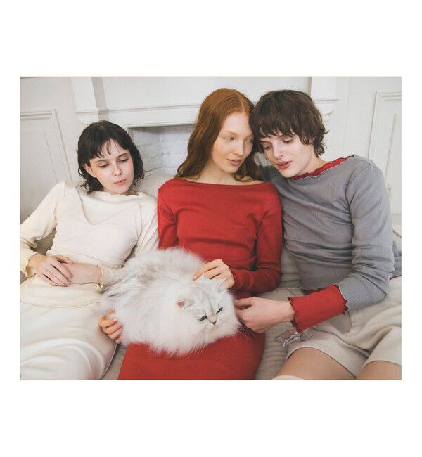 VIS「【Miller】VIS別注モデルボートネックメロープルオーバー【洗える】」|Tシャツ・カットソー|