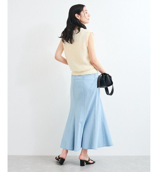 VIS「【洗える】テープヤーンニットベスト」|ベスト・ジレ|