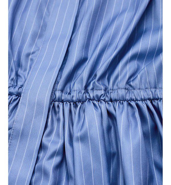 VIS「【WEB限定】ギャザーペプラムブラウス」|シャツ・ブラウス|