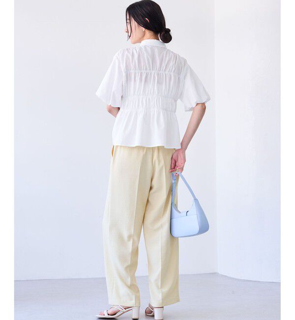 VIS「シャーリングバルーンシャツ」|シャツ・ブラウス|