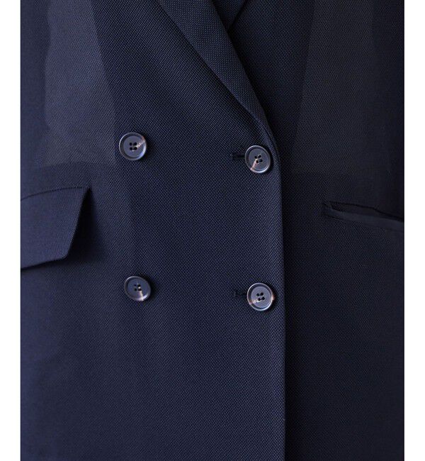 VIS「【洗える】メッシュドルマンサマージャケット」|テーラードジャケット|