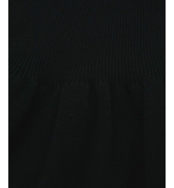 VIS「【アンチピリング】ペプラムハーフスリーブニットカーディガン」|カーディガン|