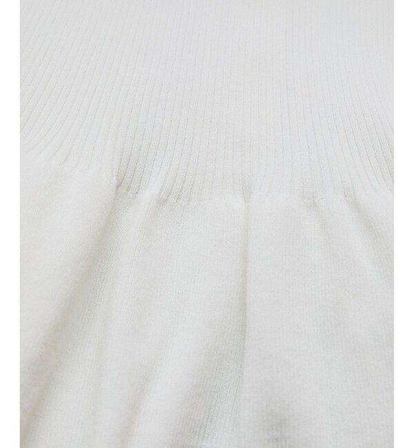 VIS「【アンチピリング】ペプラムハーフスリーブニットカーディガン」|カーディガン|