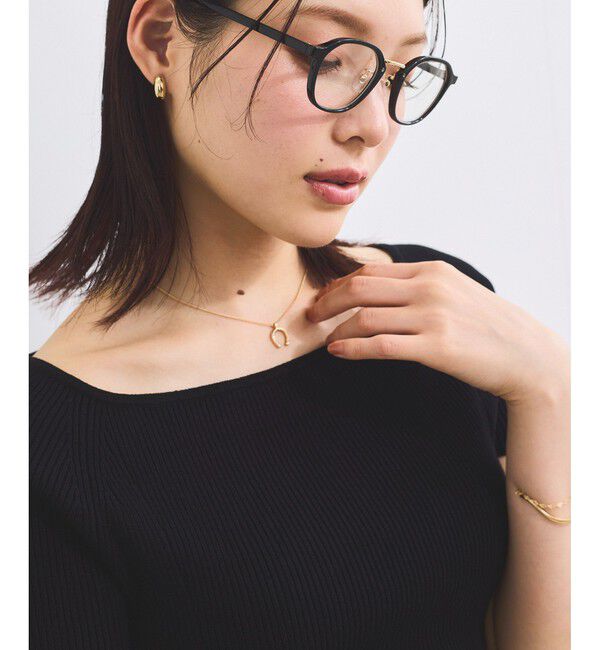 VIS「ワイドスクエアネックニット」|ニット・セーター|