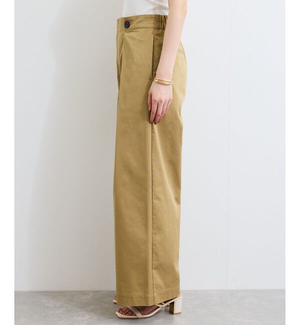 VIS「【洗える】マリンデザインバギーパンツ」|チノ|