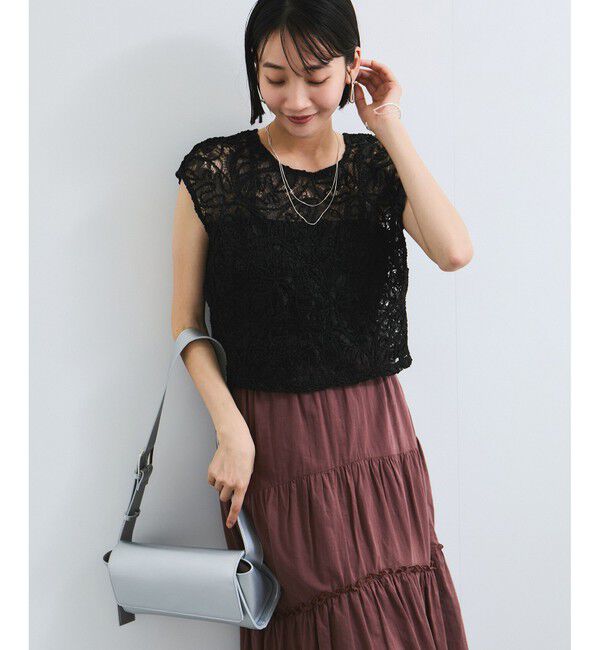 VIS「コードレースシアーノースリーブプルオーバー」|Tシャツ・カットソー|