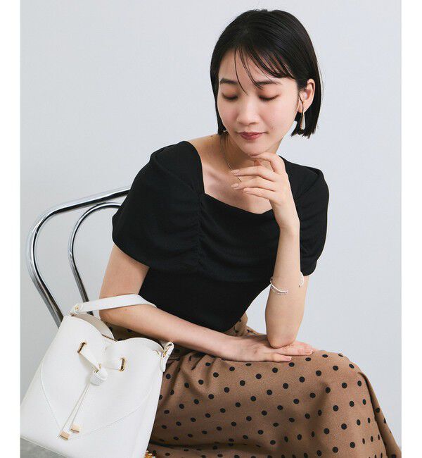 VIS「オフショルダーテレコカットソープルオーバー」|ニット・セーター|