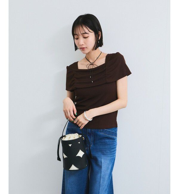 VIS「オフショルダーテレコカットソープルオーバー」|ニット・セーター|