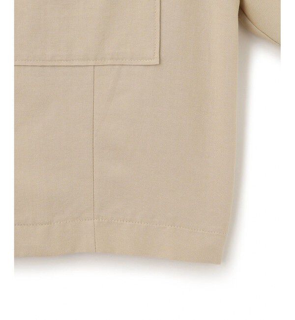 VIS「【Chocomoo】VIS別注バック刺繍クロップドハーフスリーブシャツ」|シャツ・ブラウス|