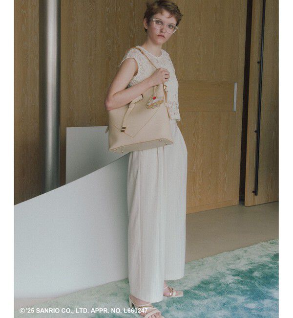 VIS「【シナモロール】VIS別注ハートカットバッグ(ラージ)」|ハンドバッグ|