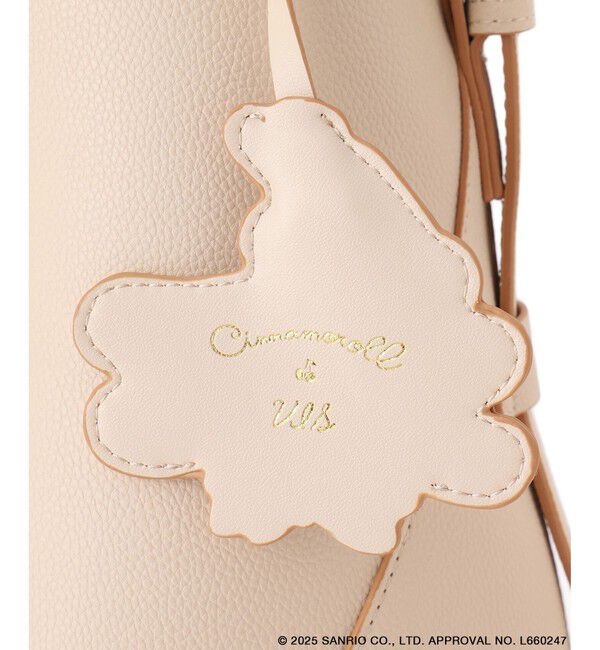 VIS「【シナモロール】VIS別注ハートカットバッグ(ラージ)」|ハンドバッグ|