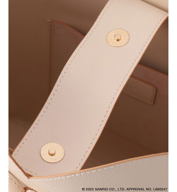 VIS「【シナモロール】VIS別注ハートカットバッグ(ラージ)」|ハンドバッグ|