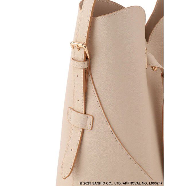 VIS「【シナモロール】VIS別注ハートカットバッグ(ラージ)」|ハンドバッグ|