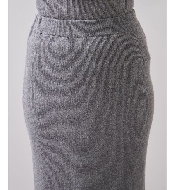 VIS「リブニットスカート/セットアップ対応」|スカート|