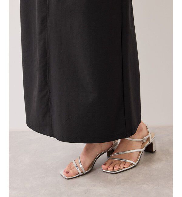 VIS「ストレッチIラインスカート」|スカート|