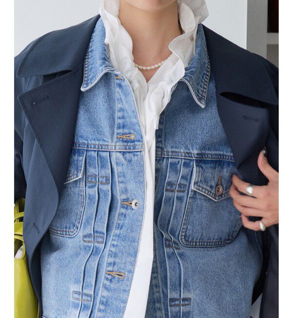 VIS「ショートトレンチコート/UVケア・撥水・花粉ガード」|トレンチコート|