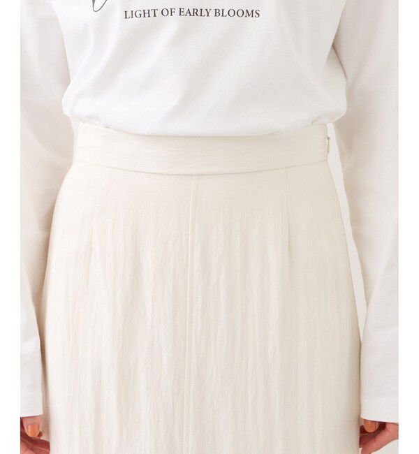 VIS「サテンツイルマーメイドスカート」|スカート|