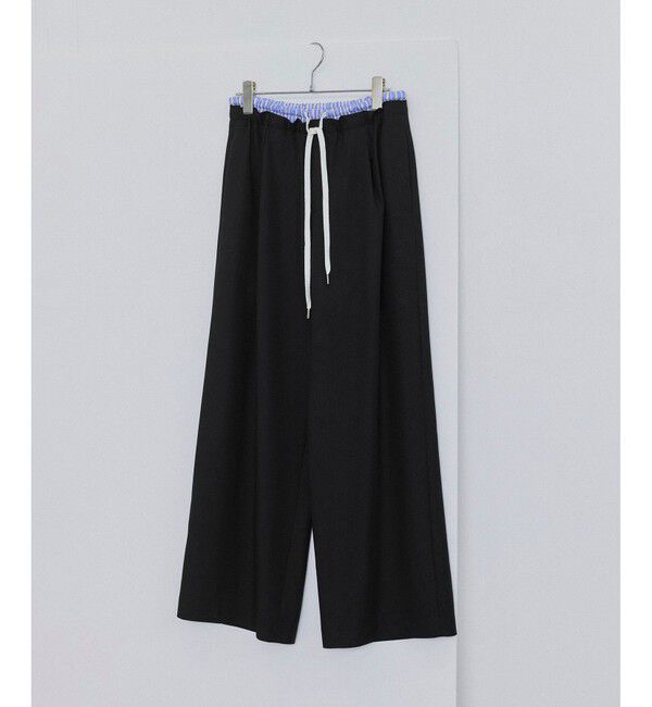 ADAM ET ROPE'「【吸水速乾】コンビウエストイージースラックス」|スラックス|