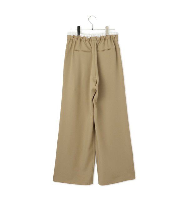 ADAM ET ROPE'「【吸水速乾】コンビウエストイージースラックス」|スラックス|