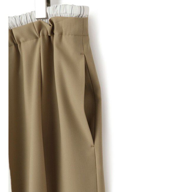 ADAM ET ROPE'「【吸水速乾】コンビウエストイージースラックス」|スラックス|