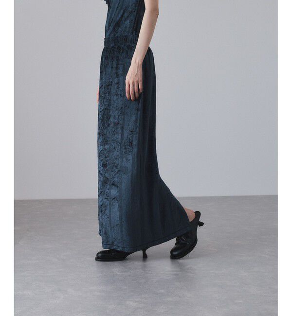 ADAM ET ROPE'「【Miller for ADAM ET ROPE'】別注 ベロアSkirt	」|スカート|