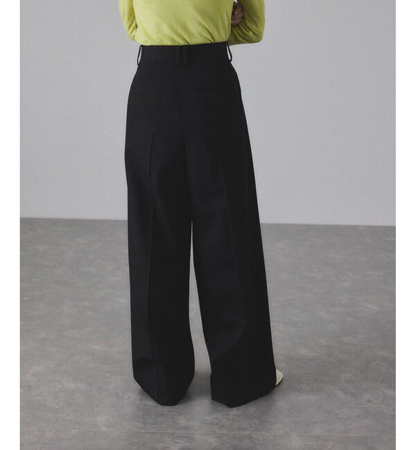 ADAM ET ROPE'「TWセミワイドスラックス」|スラックス|