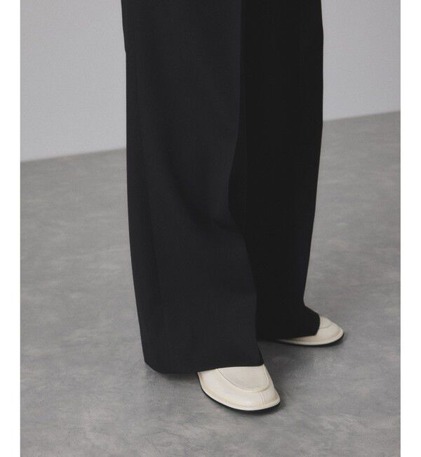 ADAM ET ROPE'「TWセミワイドスラックス」|スラックス|