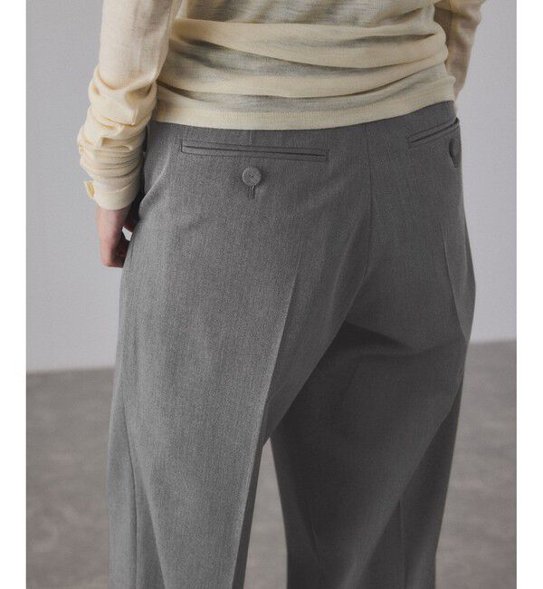 ADAM ET ROPE'「TWセミワイドスラックス」|スラックス|