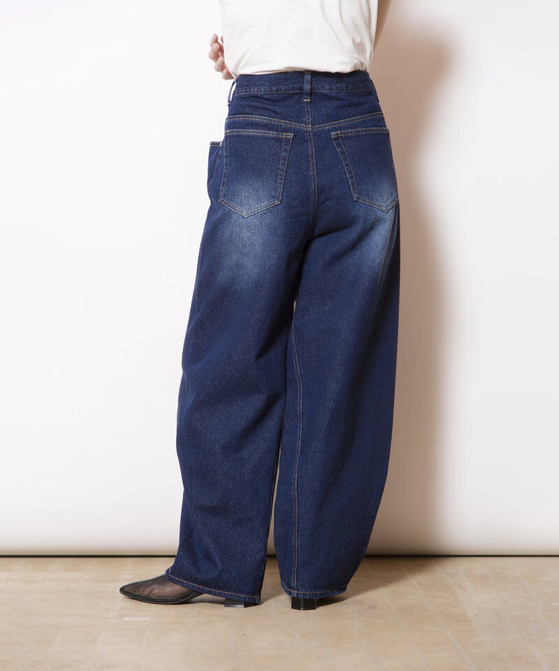  「タックデニムパンツ」|その他|