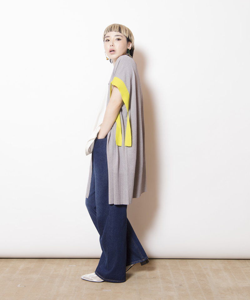  「タックデニムパンツ」|その他|