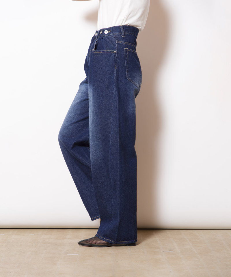  「タックデニムパンツ」|その他|