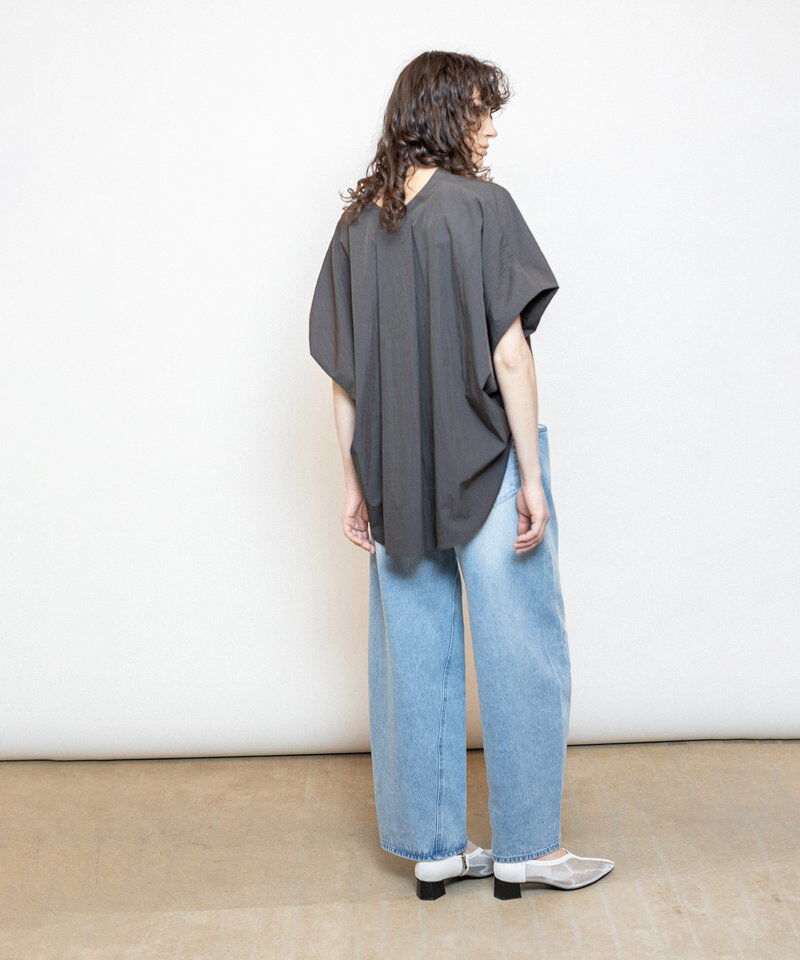  「タックデニムパンツ」|その他|