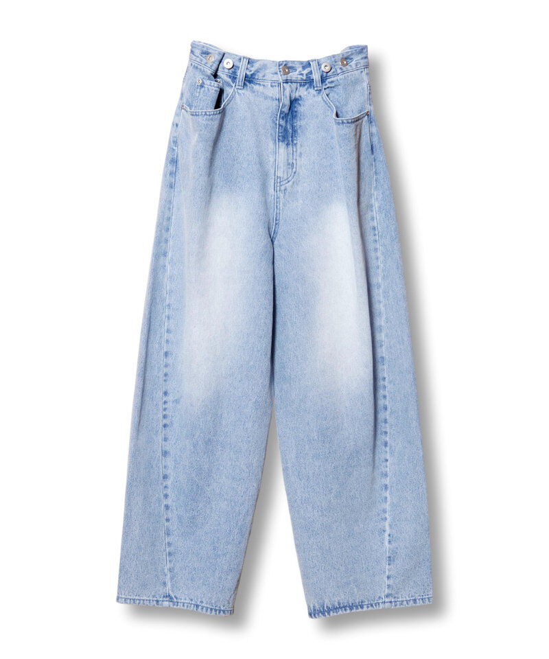  「タックデニムパンツ」|その他|