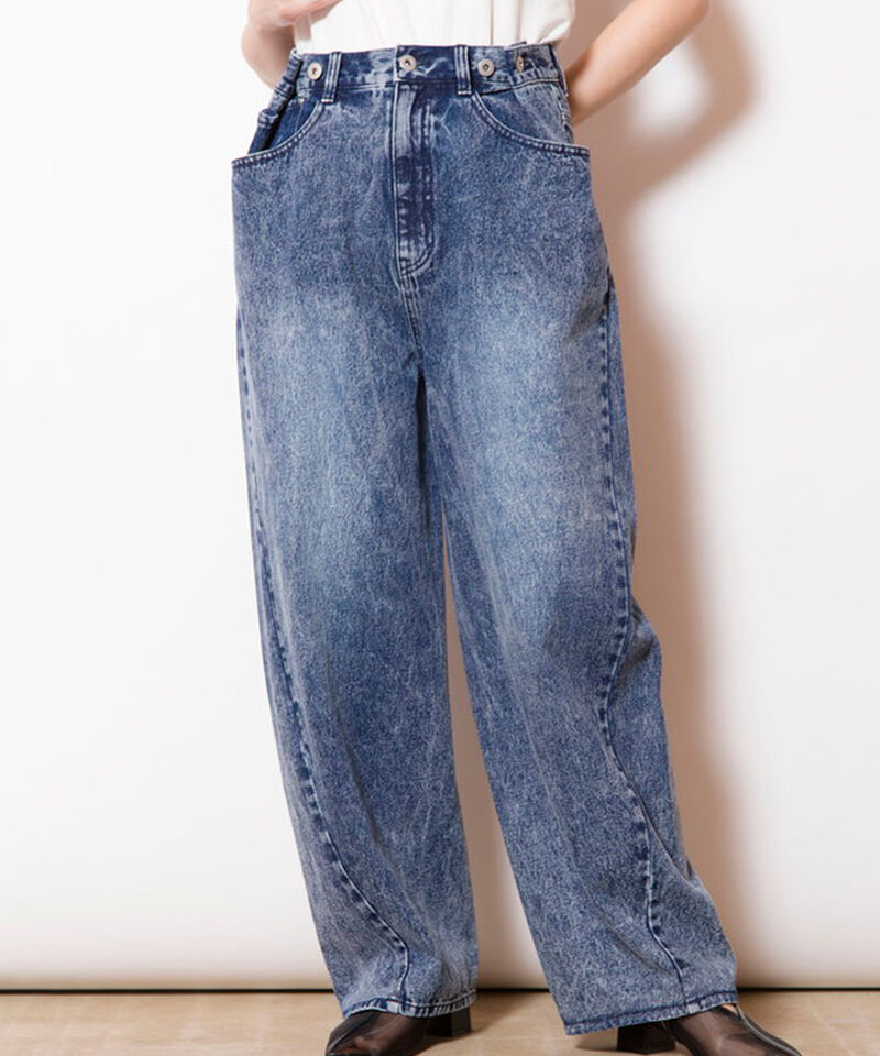  「タックデニムパンツ」|その他|BLUEｹﾐｶﾙ