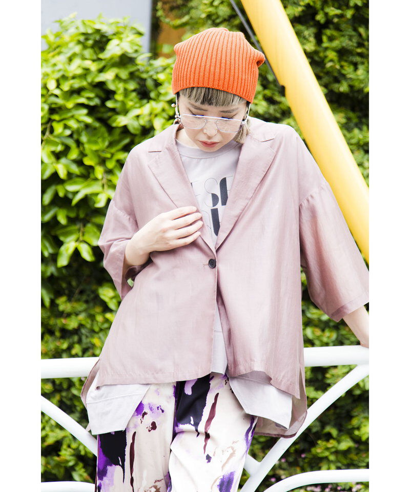  「シアーテーラードジャケット」|テーラードジャケット|