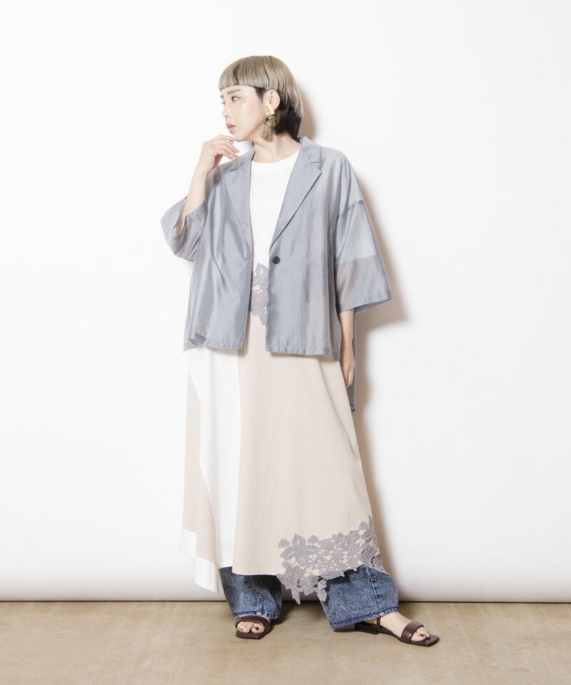  「シアーテーラードジャケット」|テーラードジャケット|