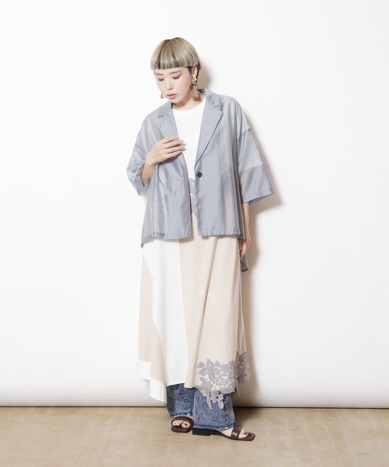  「シアーテーラードジャケット」|テーラードジャケット|